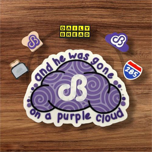 Daily Bread Purple Cloud | Pendant | Kandi Set