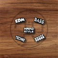 EDM Subgenre Variety Pack | Kandi Beads | Shoe Charms