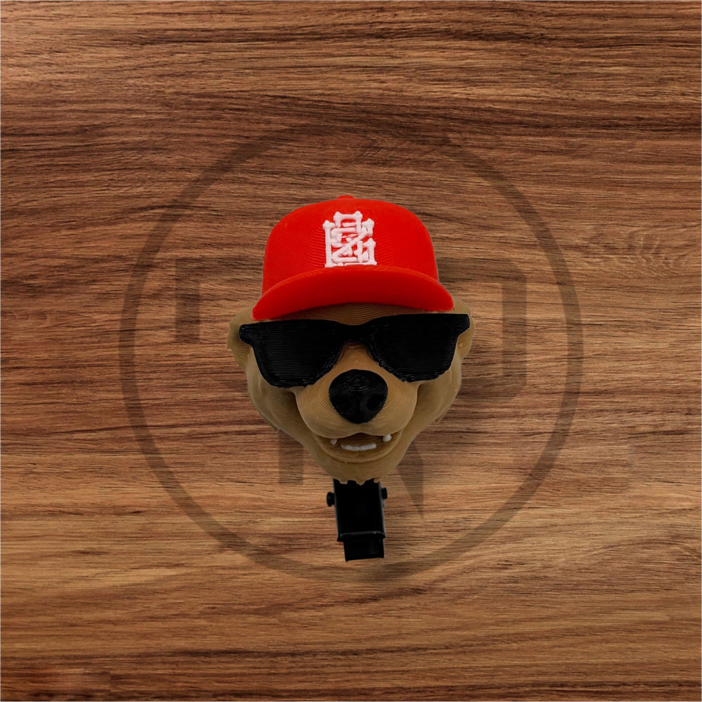 GRiZ Mr. B Bear Head | Sprout Clip