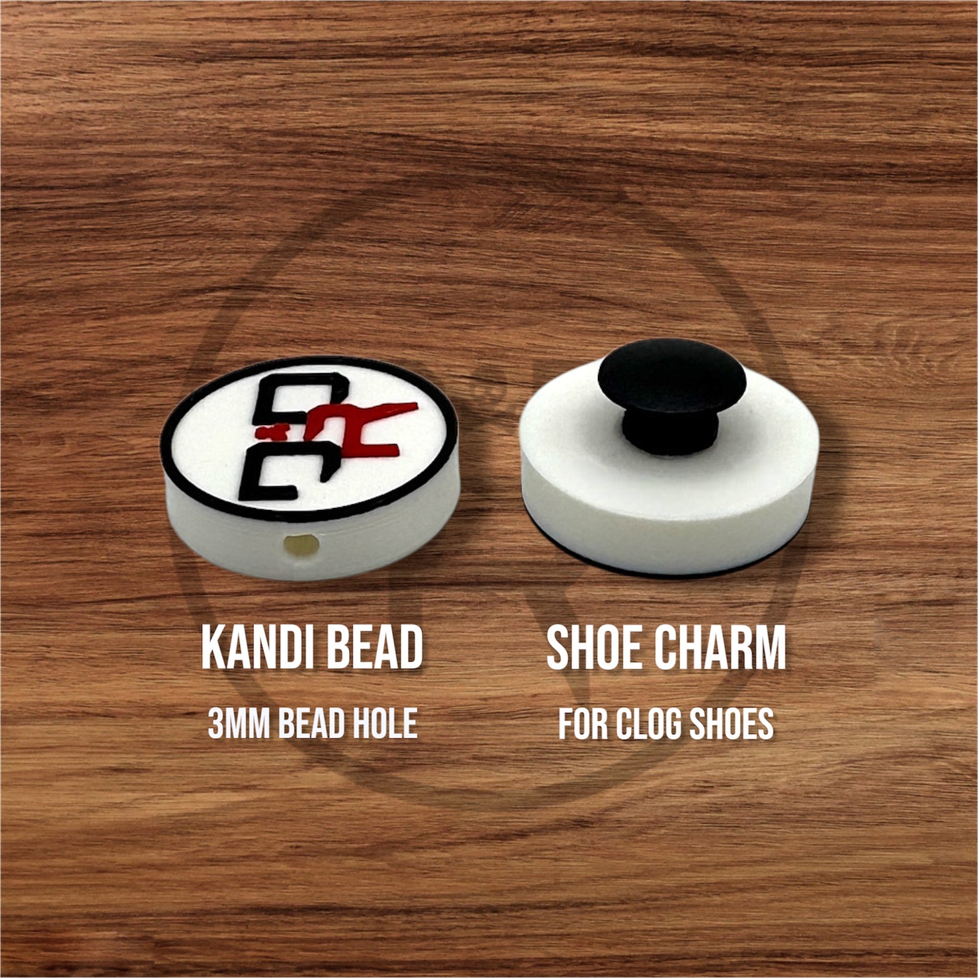 Lil Glowing Spaceship | Kandi Beads | Shoe Charms
