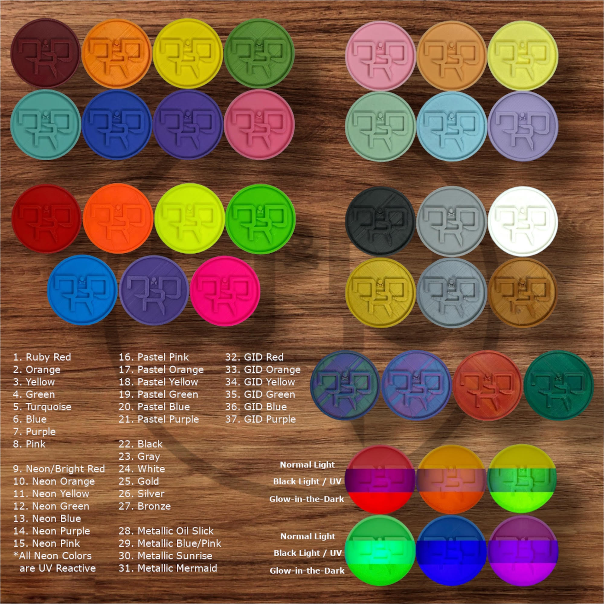 EDM Subgenre Variety Pack | Kandi Beads | Shoe Charms