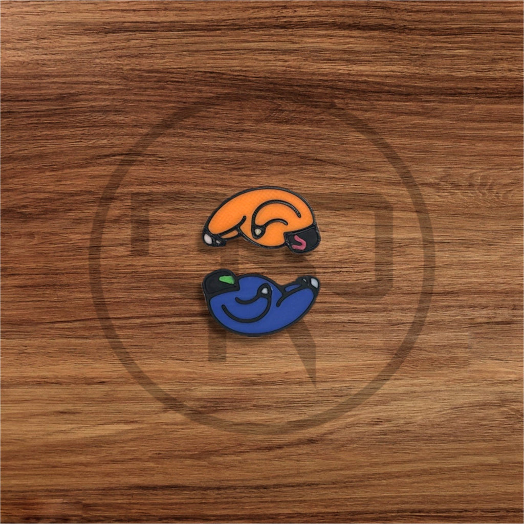 GWN Wobble Yin Yang Set | Kandi Beads | Shoe Charms