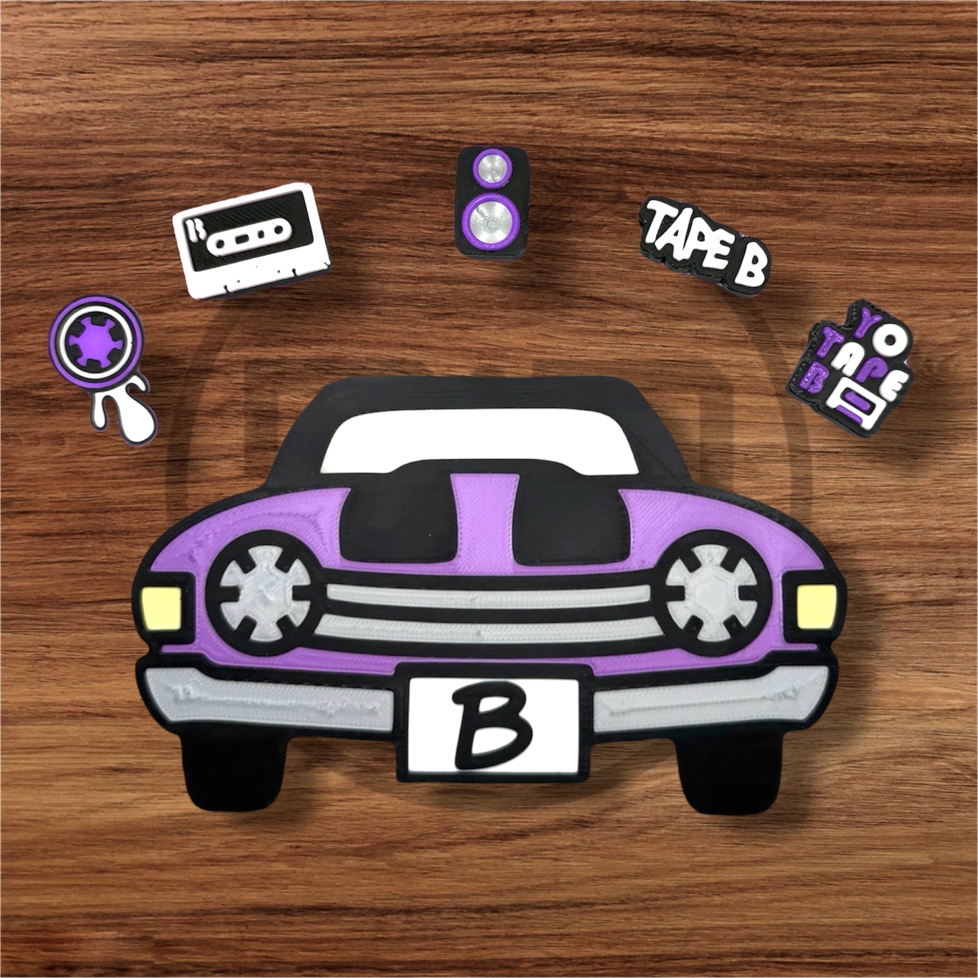 Tape B Car Tunes | Pendant | Kandi Set