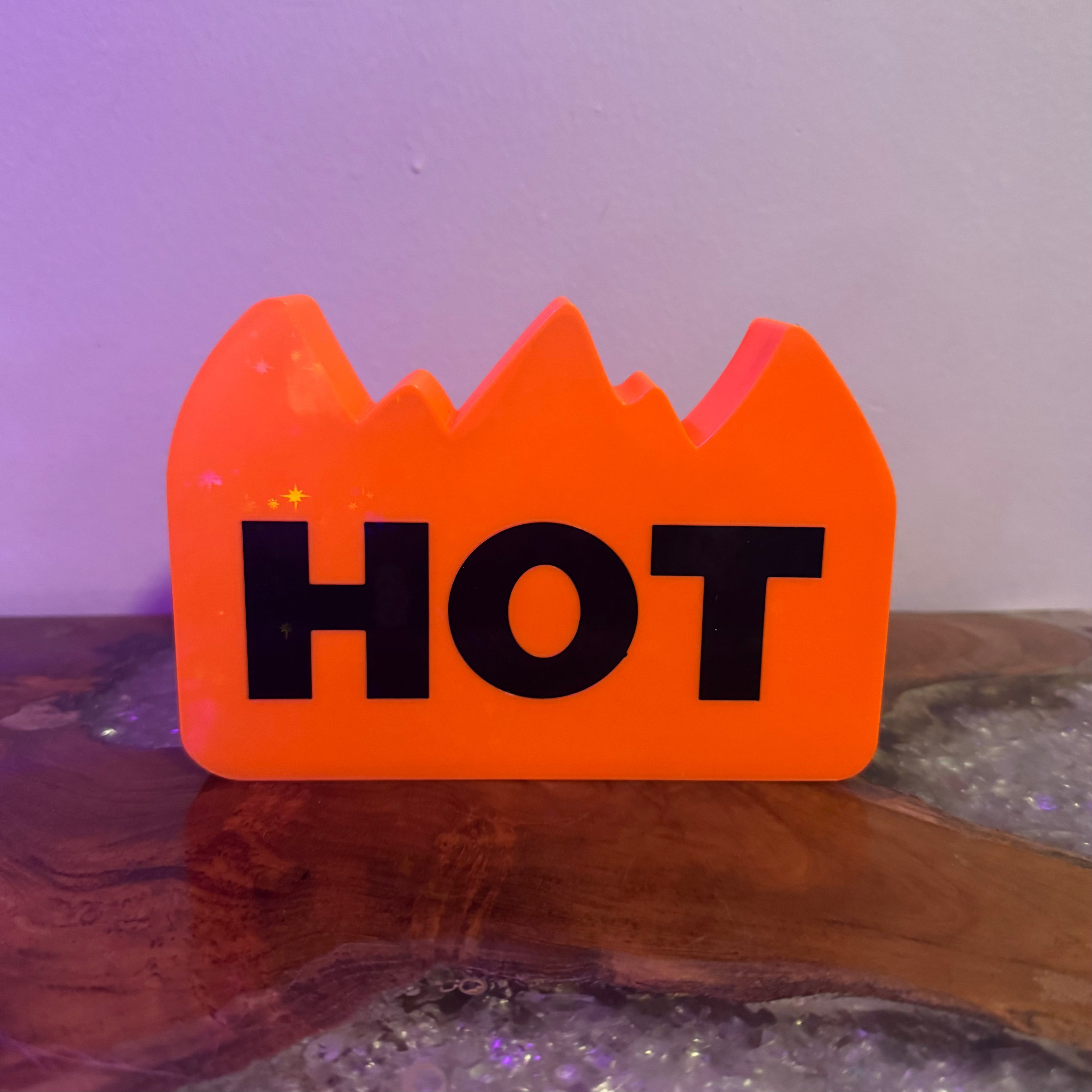 HOT Food Sticker | LED Light Box