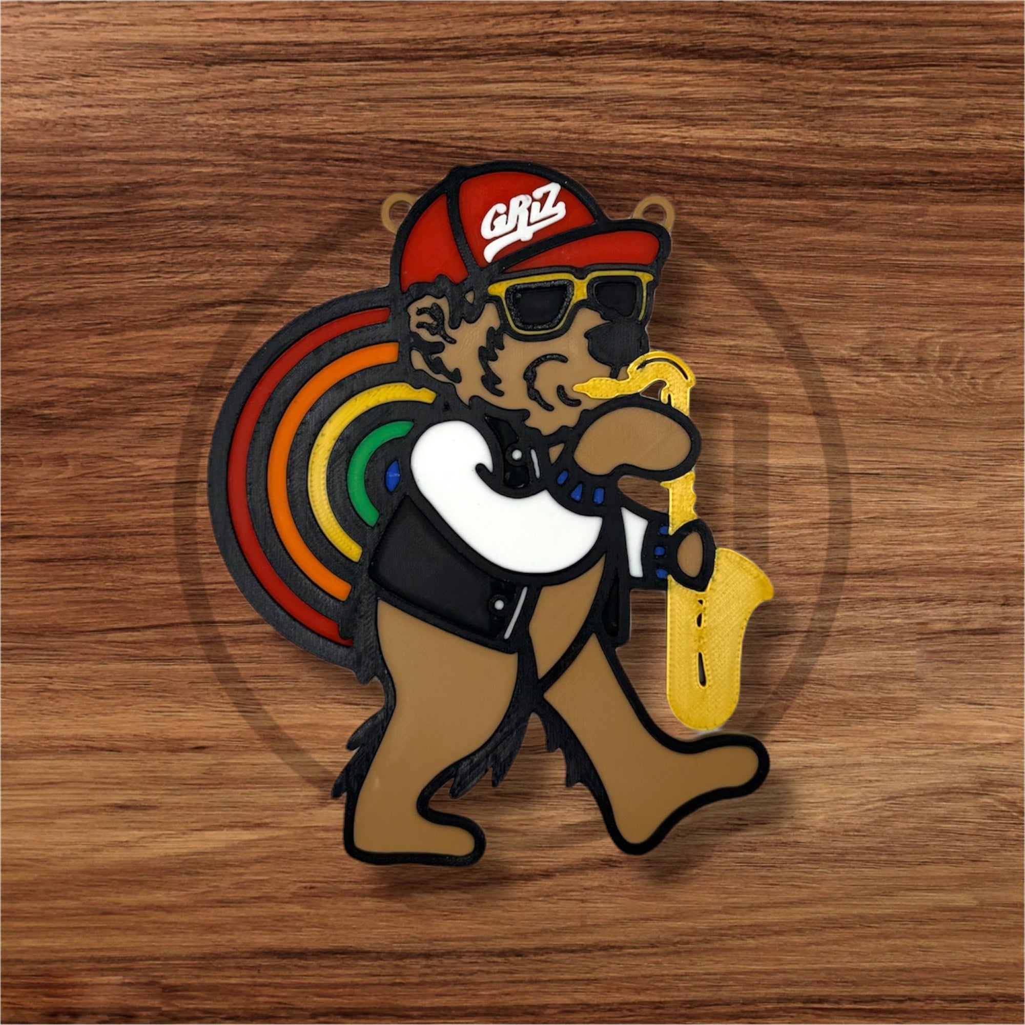 GRiZ Mr. B Rainbow Bear | Pendant | Kandi Set